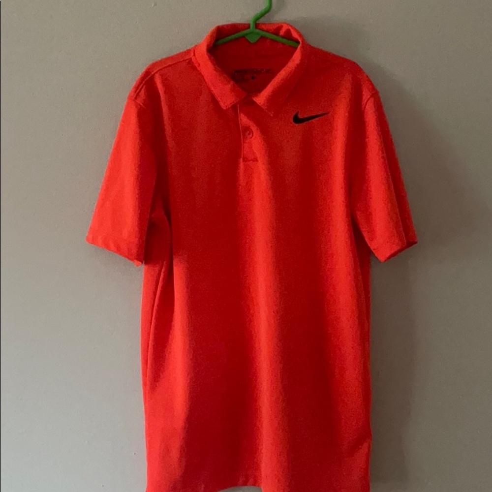 Boys YL Nike Golf Dri-Fit polo